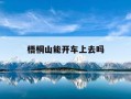 梧桐山能开车上去吗-梧桐山 开车