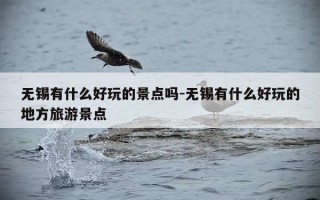 无锡有什么好玩的景点吗-无锡有什么好玩的地方旅游景点