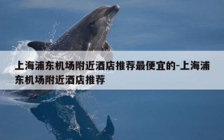 上海浦东机场附近酒店推荐最便宜的-上海浦东机场附近酒店推荐