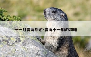 十一月青海旅游-青海十一旅游攻略