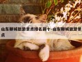 山东聊城旅游景点排名前十-山东聊城旅游景点