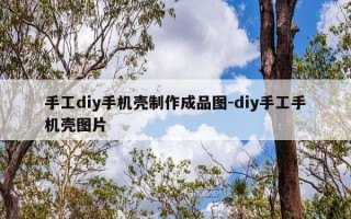 手工diy手机壳制作成品图-diy手工手机壳图片