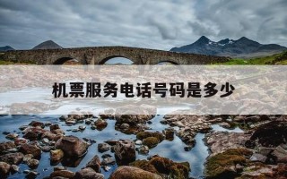 机票服务电话号码是多少-机票人工服务电话多少