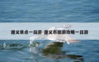遵义景点一日游-遵义市旅游攻略一日游