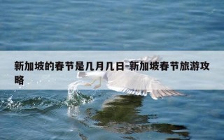 新加坡的春节是几月几日-新加坡春节旅游攻略
