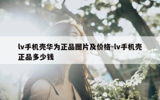 lv手机壳华为正品图片及价格-lv手机壳正品多少钱