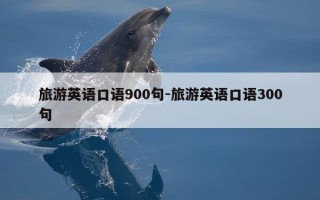旅游英语口语900句-旅游英语口语300句