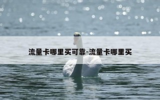 流量卡哪里买可靠-流量卡哪里买