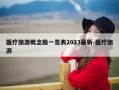 医疗旅游概念股一览表2023最新-医疗旅游