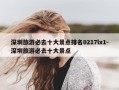 深圳旅游必去十大景点排名0217lx1-深圳旅游必去十大景点