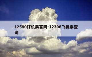 12580订机票官网-12306飞机票查询
