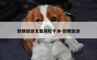假期旅游文案简短干净-假期旅游