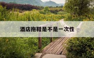 酒店拖鞋是不是一次性-宾馆拖鞋是一次性的吗