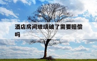 酒店房间玻璃破了需要赔偿吗-酒店玻璃突然碎了谁的责任