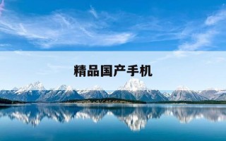 精品国产手机-精品国产手机AⅤ