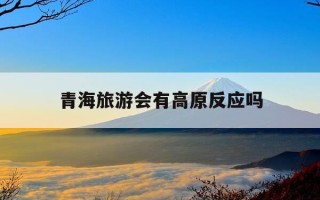 青海旅游会有高原反应吗-青海旅游有高原反应吗?准备什么药