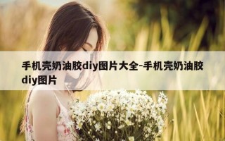 手机壳奶油胶diy图片大全-手机壳奶油胶diy图片