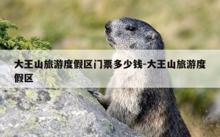 大王山旅游度假区门票多少钱-大王山旅游度假区