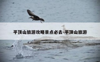 平顶山旅游攻略景点必去-平顶山旅游