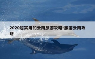 2020超实用的云南旅游攻略-旅游云南攻略