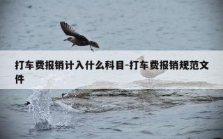 打车费报销计入什么科目-打车费报销规范文件