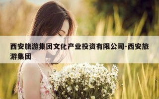 西安旅游集团文化产业投资有限公司-西安旅游集团