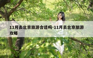 11月去北京旅游合适吗-11月去北京旅游攻略