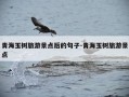 青海玉树旅游景点后的句子-青海玉树旅游景点