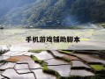 手机游戏辅助脚本-手机游戏脚本助手