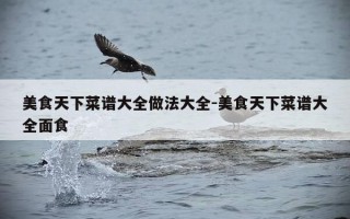 美食天下菜谱大全做法大全-美食天下菜谱大全面食