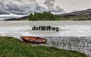 dnf搬砖wg-DNF搬砖吧