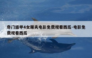 奇门遁甲4女屠夫电影免费观看西瓜-电影免费观看西瓜
