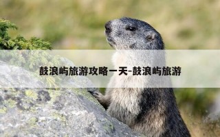 鼓浪屿旅游攻略一天-鼓浪屿旅游