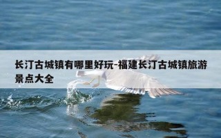 长汀古城镇有哪里好玩-福建长汀古城镇旅游景点大全