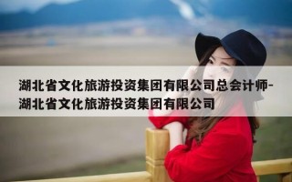 湖北省文化旅游投资集团有限公司总会计师-湖北省文化旅游投资集团有限公司