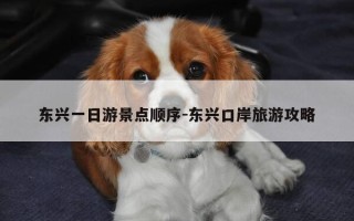 东兴一日游景点顺序-东兴口岸旅游攻略