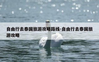 自由行去泰国旅游攻略路线-自由行去泰国旅游攻略
