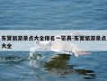 东营旅游景点大全排名一览表-东营旅游景点大全