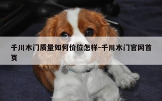 千川木门质量如何价位怎样-千川木门官网首页