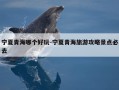 宁夏青海哪个好玩-宁夏青海旅游攻略景点必去