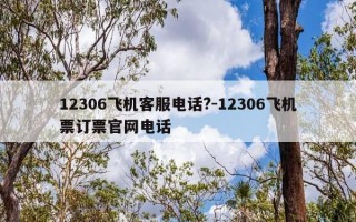 12306飞机客服电话?-12306飞机票订票官网电话