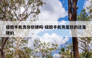硅胶手机壳分软硬吗-硅胶手机壳是软的还是硬的