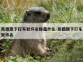 高德旗下打车软件名称是什么-高德旗下打车软件名