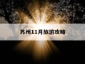 苏州11月旅游攻略-八院 核酸 上海