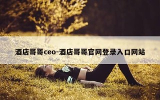 酒店哥哥ceo-酒店哥哥官网登录入口网站