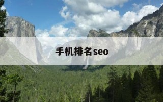 手机排名seo-手机排名前十的处理器