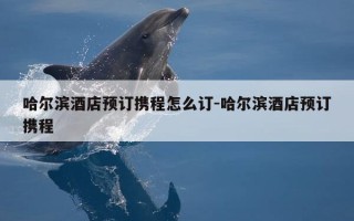 哈尔滨酒店预订携程怎么订-哈尔滨酒店预订携程