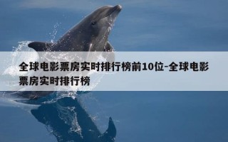 全球电影票房实时排行榜前10位-全球电影票房实时排行榜