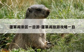 蓬莱阁景区一日游-蓬莱阁旅游攻略一日