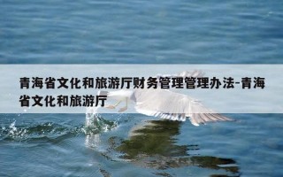 青海省文化和旅游厅财务管理管理办法-青海省文化和旅游厅